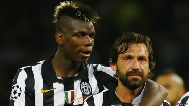 Pogba y Pirlo