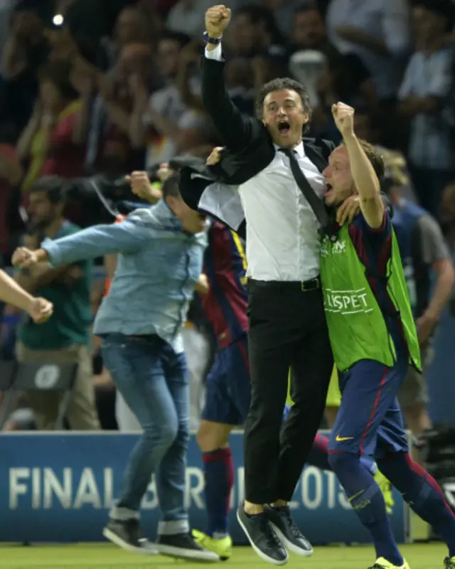 Di awal musim Luis Enrique sempat diragukan dan digunjingkan tak mendapat dukungan pemain