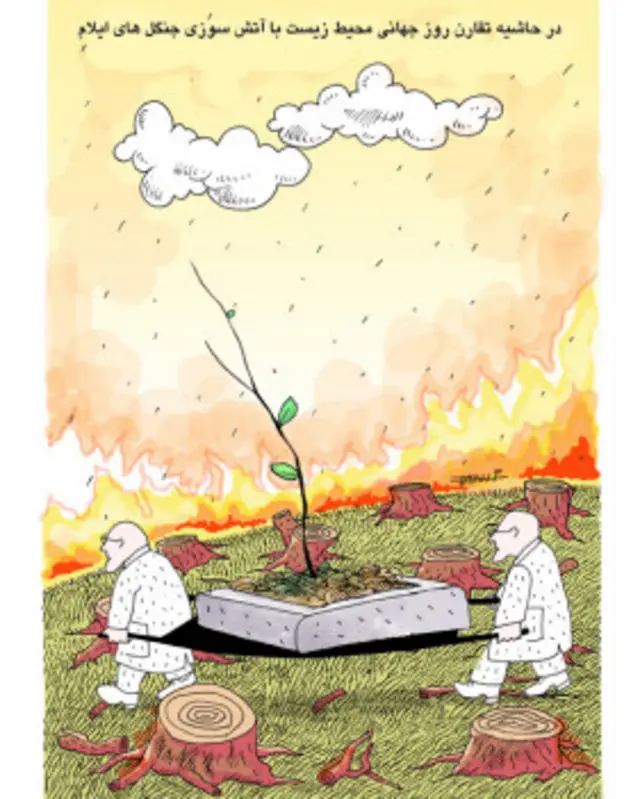 کارتون کیوان زرگری، شهروند