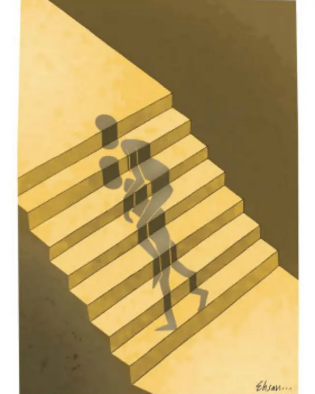 کارتون احسان گنجی، بی قانون