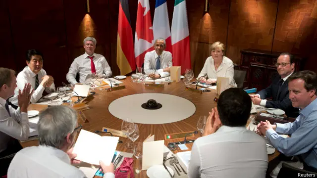 气候变化和极端主义是本日峰会的两个重点。