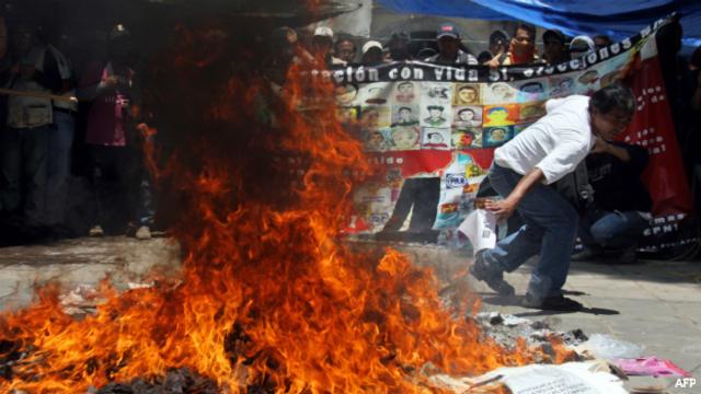 Protestas en Guerrero