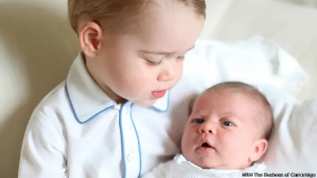 Принц Джордж и принцесса Шарлотта