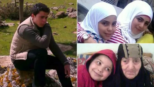 بچه های خانواده در راه سفر از هم جدا افتاده اند