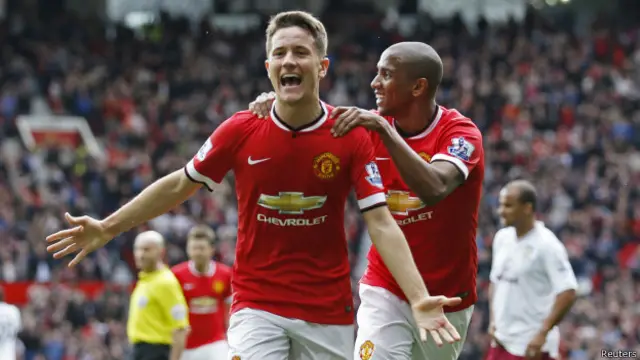 Андер Эррера и Эшли Янг