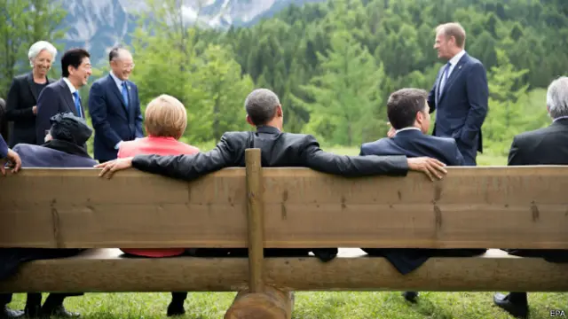 Лідери Великої сімки зустрілися в Баварських Альпах