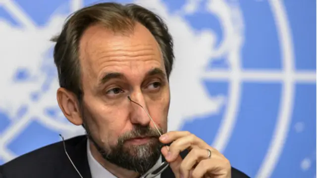 联合国人权事务高级专员侯赛因对中国的《国家安全法》表示关切。