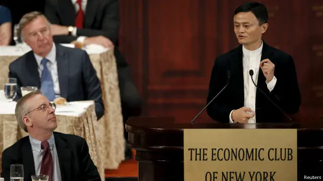 قدرت بورصة نيويورك قيمة شركة "علي بابا" بـ 25 مليار دولار امريكي العام الماضي