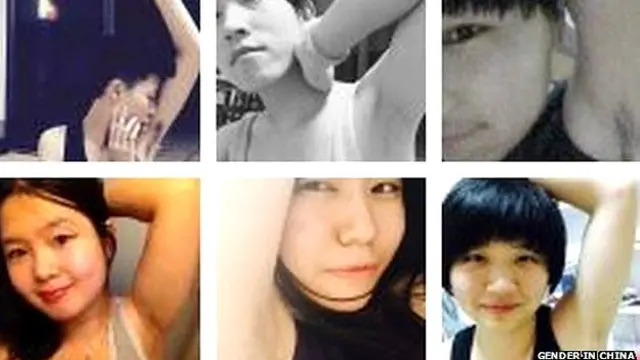 चीन, बगल के बाल