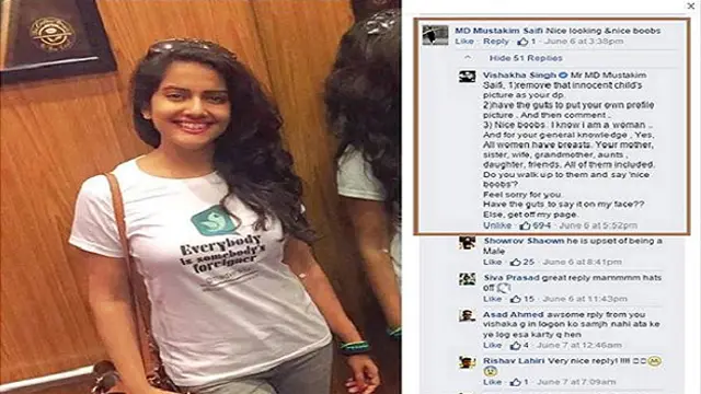 विशाखा सिंह, फ़ेसबुक