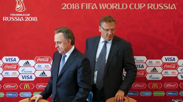 Жером Вальке и Виталий Мутко