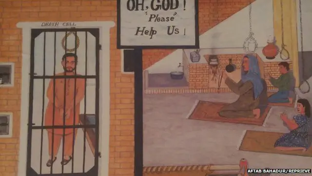 आफ़ताब बहादुर की पेंटिंग