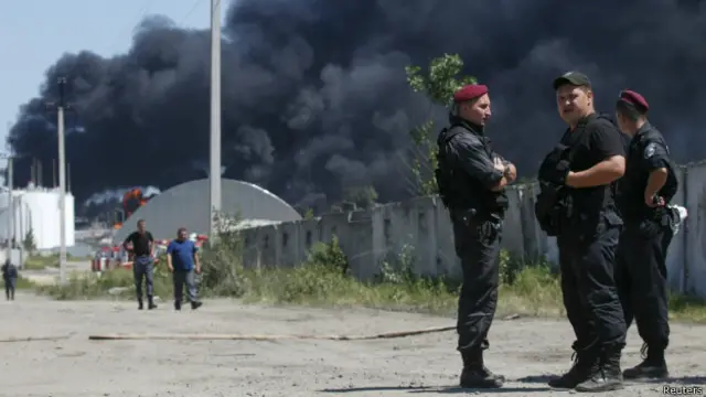 пожежа біля Василькова