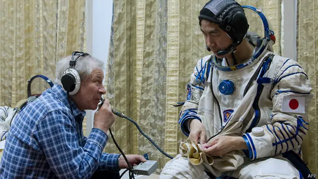 Тренування перед польотом, Центр підготовки космонавтів ім. Ю. Гагаріна, Щолково, Росія