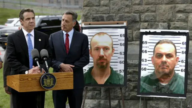 búsqueda de fugitivos de la cárcel de Dannemora, Nueva York