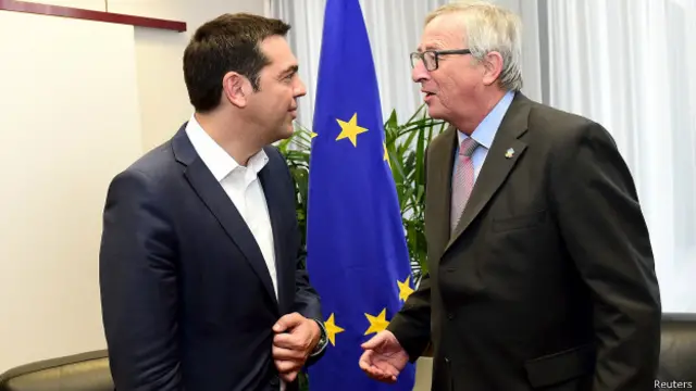 Ципрас и Юнкер