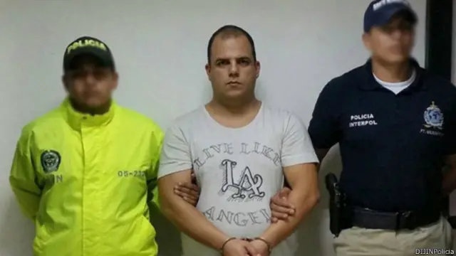 Bolívar fue detenido en Colombia.