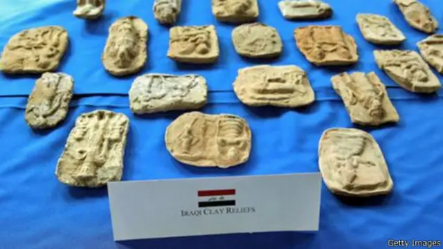 منقوشات طينية أثرية هُرِّبت خارج العراق إلى الولايات المتحدة الأمريكية