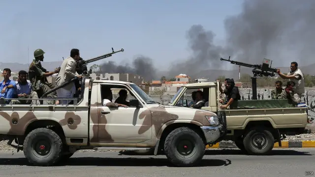 يقول الحوثيون إن مقاتليهم تمكنوا من التوغل داخل الأراضي السعودية. 