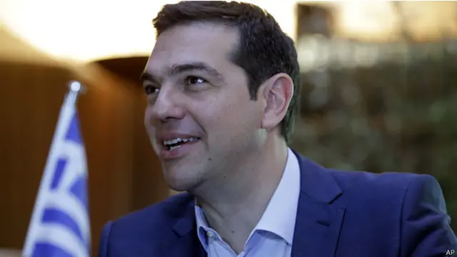 رئيس الحكومة اليونانية اليكسيس تسيبراس