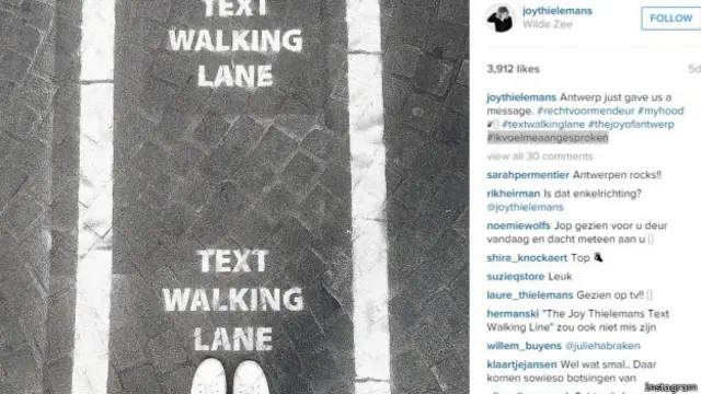 Projeto é ação de uma loja de celulares da Antuérpia