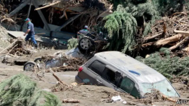 Inundación en Tiflis, Georgia