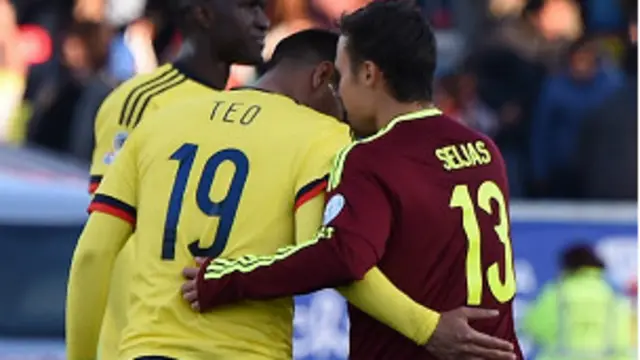 fútbol, copa america, chile, partido, colombia, venezuela, resultado