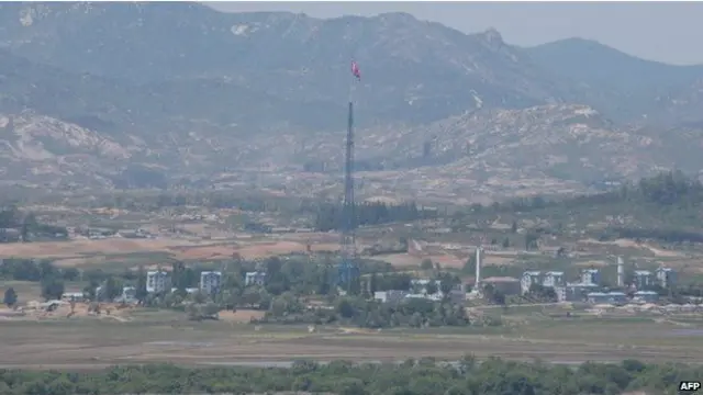 韩朝非军事区边境