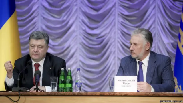 Жебривский и Порошенко