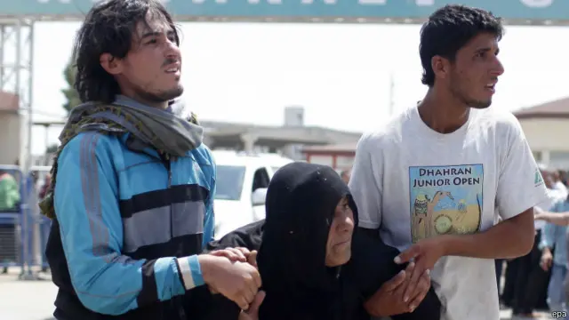 شهر تلابیض در شمال شرق سوریه واقع است