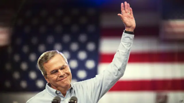 "Soy candidato a la presidencia de EE.UU.", anunció Bush en Miami.