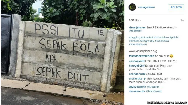 Sepak bola atau sepak duit? Respon atas kisruh PSSI. 