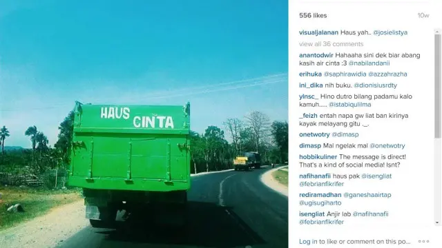 Kerinduan pada istri?