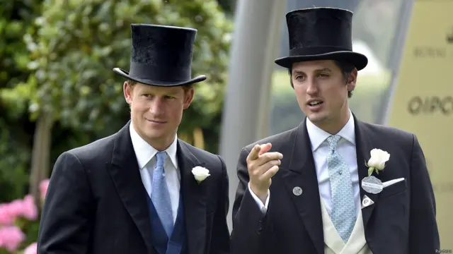 Принц Гарри с другом Джейком Уорреном