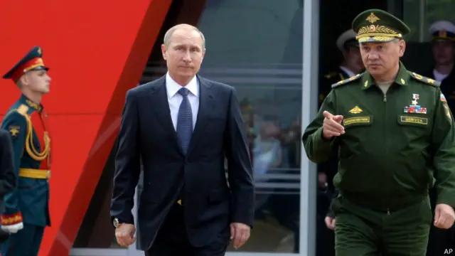 Путин и Шойгу