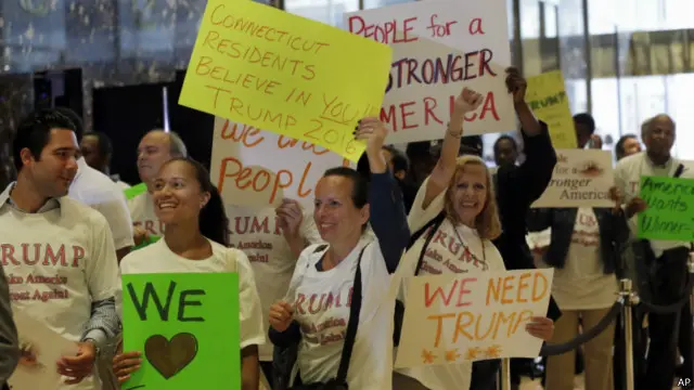 Pendukung Donald Trump