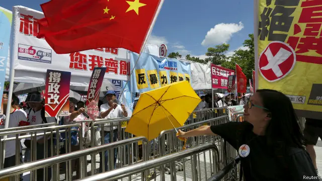 香港立法会抗议