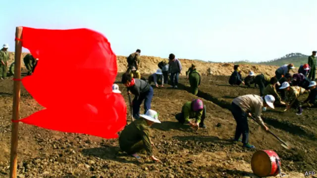 سازمان ملل طرحهایی را برای بهبود بخش کشاورزی کره شمالی به اجرا گذاشته بود