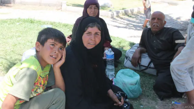 Meryem Elo, 6 çocuğuyla birlikte kaçmış.