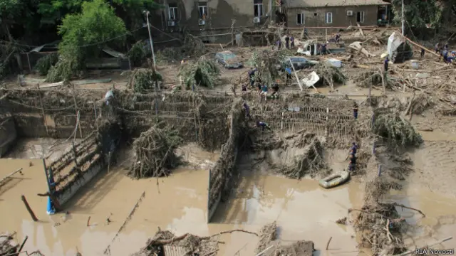 Разрушенный тбилисский зоопарк