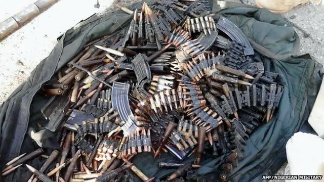 كان الكيس يحتوي على قنابل محلية الصنع