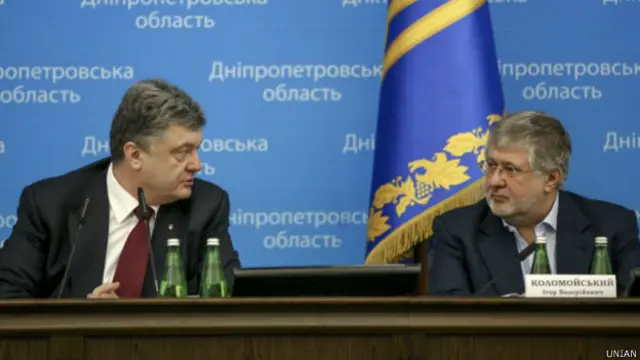 Порошенко, Коломойський