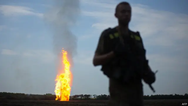 Украинский солдат