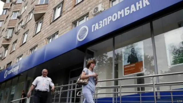 Санкции, Газпромбанк