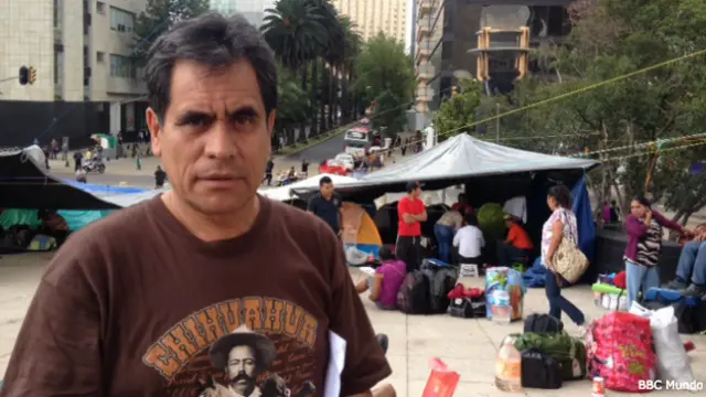 José Antonio Altamirano, integrante de la Instancia de Coordinación Nacional de la CNTE