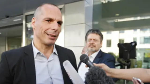 Greek Finance Minister Yanis Varoufakis