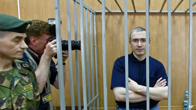 Михаил Ходорковский в суде