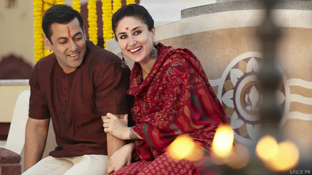 کرینہ کپور کے مطابق وہ سلمان کے ساتھ فلم میں کام کر کے خوش ہیں