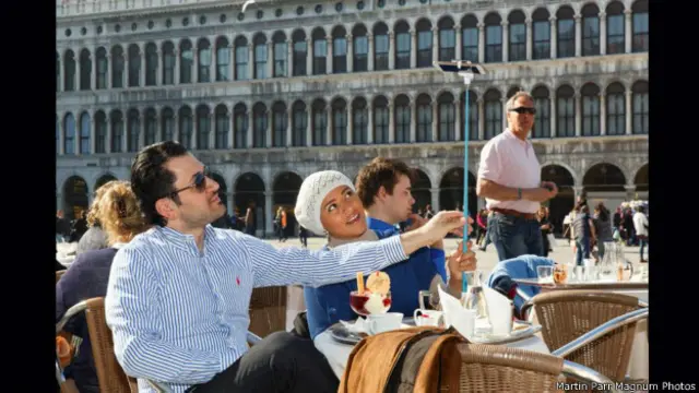 Martin Parr já foi descrito como 'um cronista do nosso tempo'