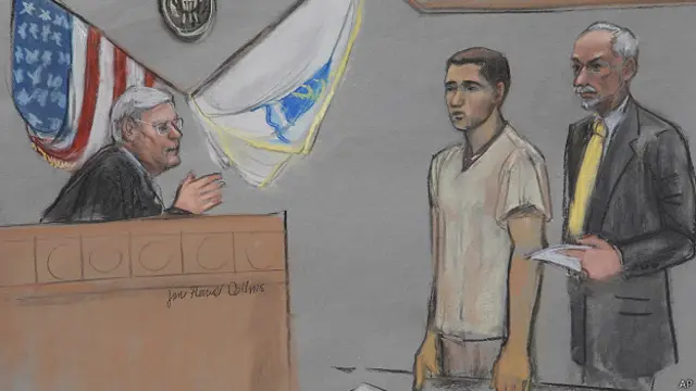 Хайрулложон Матанов в суде в Бостоне